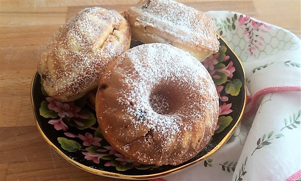 Una merenda sana: le ciambelle.